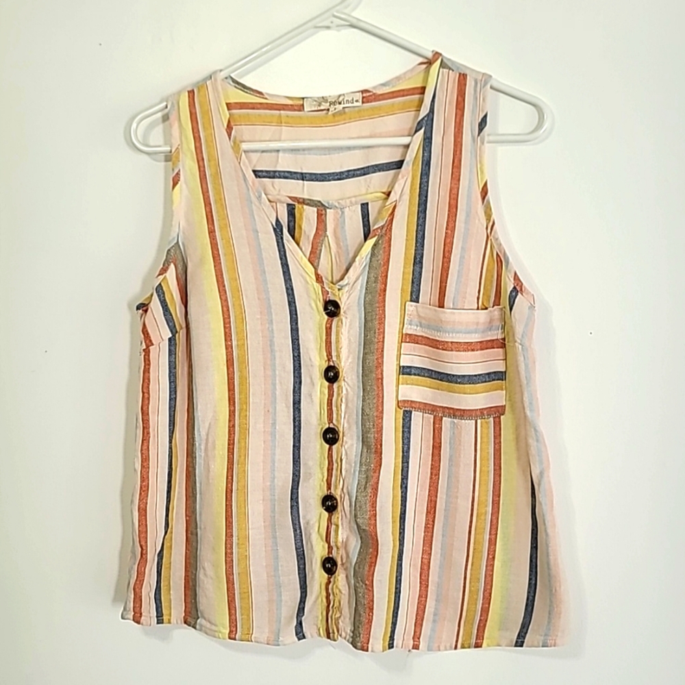 Rewind button up shirt